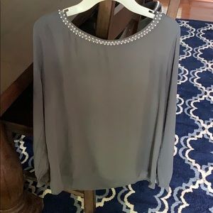 Loft Blouse with beading detail